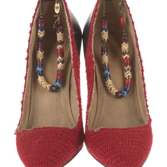 Isabel Marant Tweed Animal Print Pumps - size 38 (US 8) - Picture 2 of 4